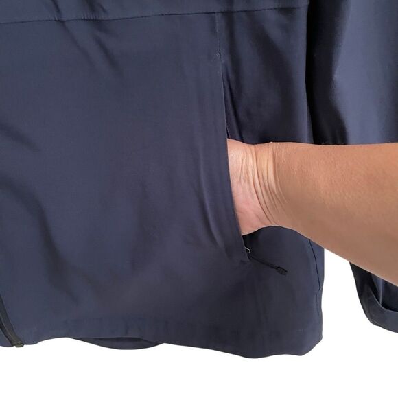 Patagonia H2no Quandary Full Zip Hooded Jacket Women’s L28050 Nylon Navy - Picture 6 of 12